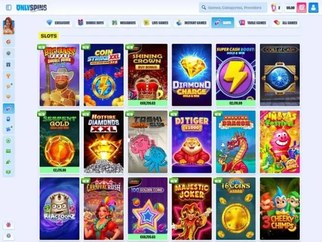 bonus e promozioni Onlyspins